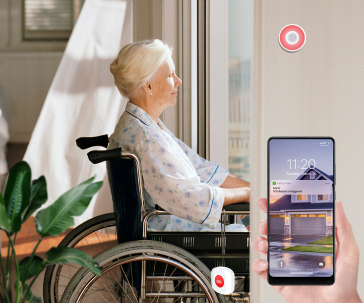 Hätäpainike Woox SOS-painike Zigbee