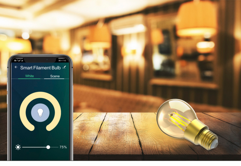 Led-lamppu Woox WiFi led-filamenttilamppu