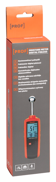 Kosteusmittari digitaalinen PROF pallopää