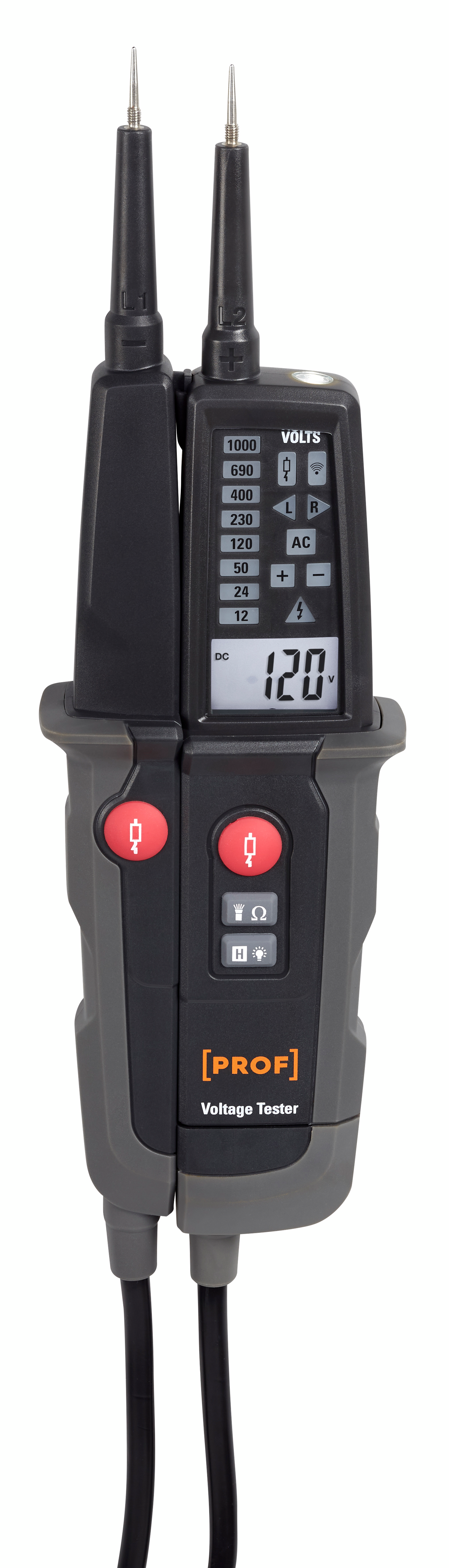 Jännitetesteri PROF 12 V - 1000 V DT-9331