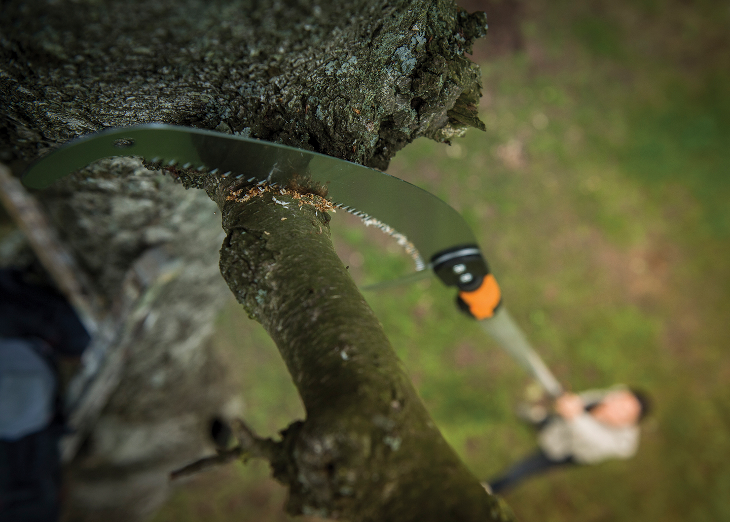 Saha- ja teleskooppivarsi Fiskars QuikFit L