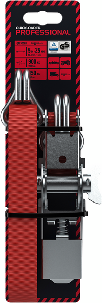 Kuormaliina QUICKLOADER Professional QPL900LD 25mm x 5m 450/900kg