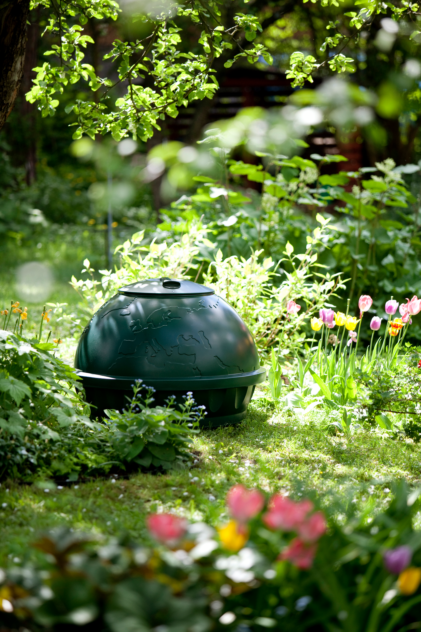 Puutarha- ja mökkikompostori Kekkilä Kestävä+ 310l vihreä