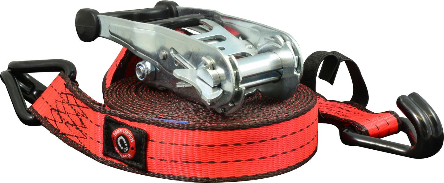 Kuormaliina QUICKLOADER Advantage Hybrid Magnet QLA2000HDH 35mm x 6m 1000/2000kg