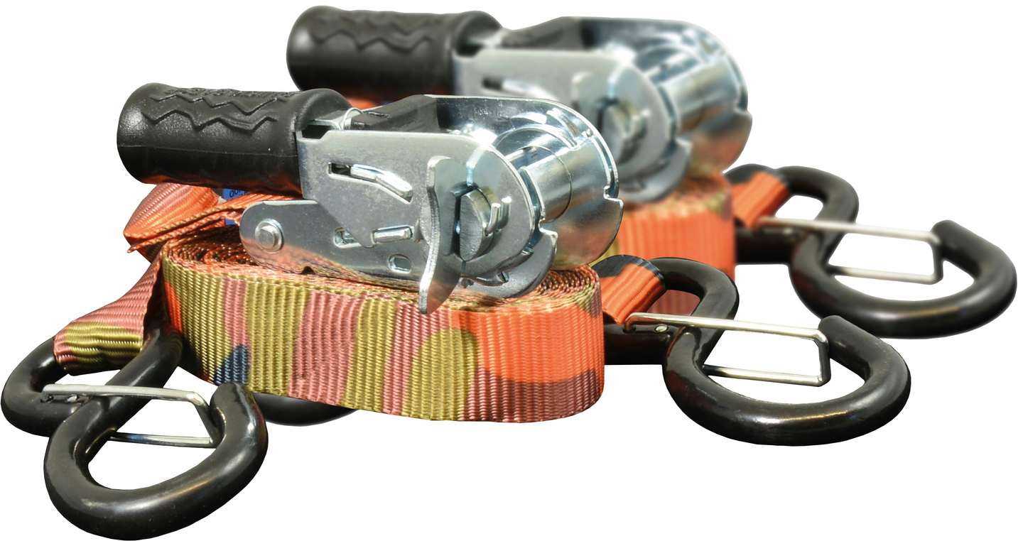 Kuormaliina QUICKLOADER Rebel turvakoukullinen QLR800LD 25mm x 4m 400/800kg 2kpl