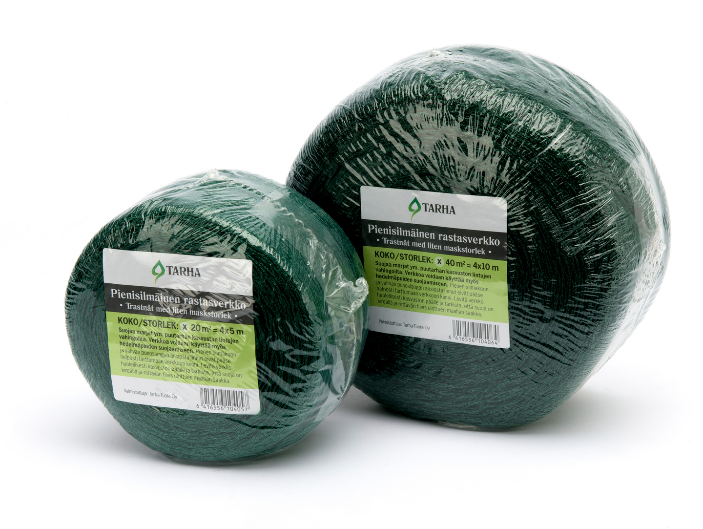 Rastasverkko Tarha 40m² 4x10m pienisilmäinen