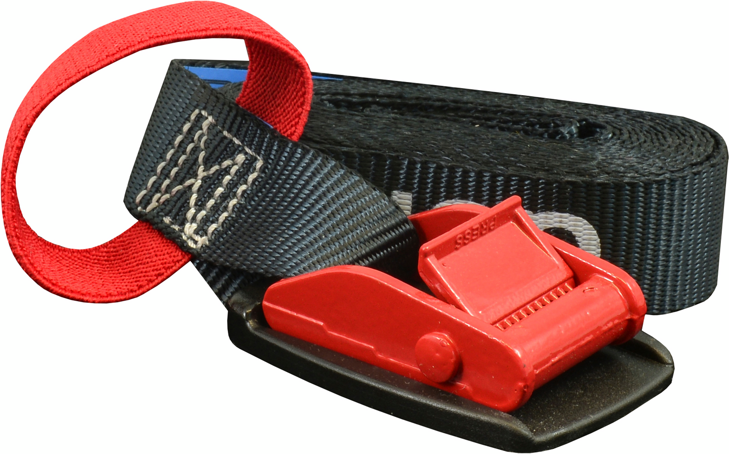 Pikalukkovyö QUICKLOADER cambuckle suojalla qcam600pad 25mmx3m 300/600kg