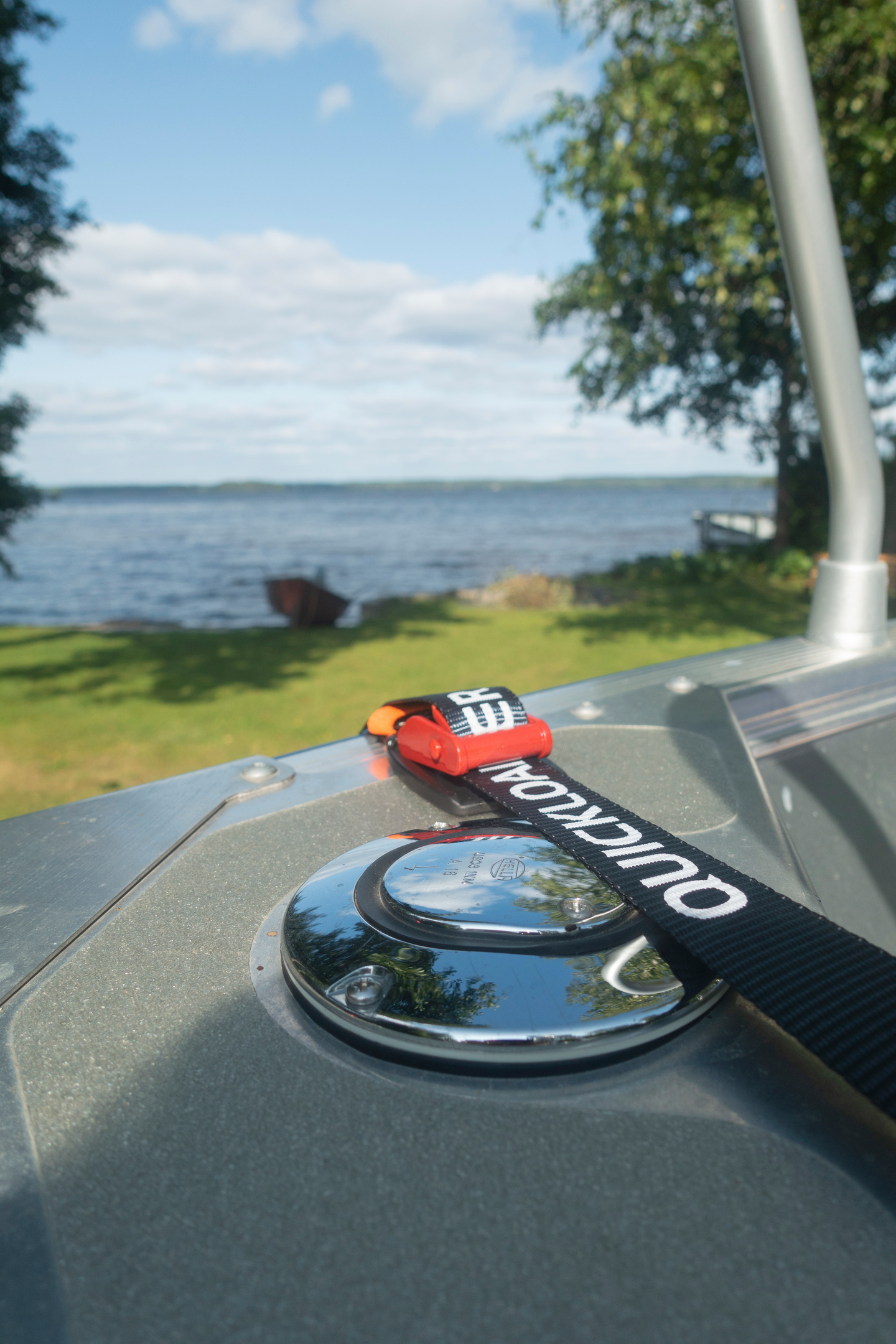 Pikalukkovyö QUICKLOADER cambuckle suojalla qcam600pad 25mmx3m 300/600kg