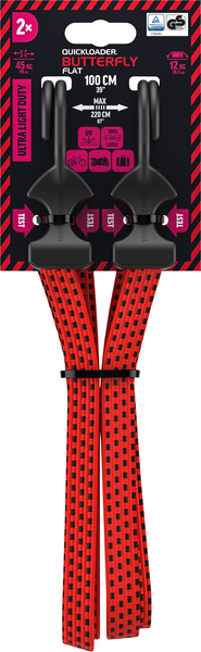 Mustekala QUICKLOADER Butterfly Flat QBB100ULDF 100cm 2kpl