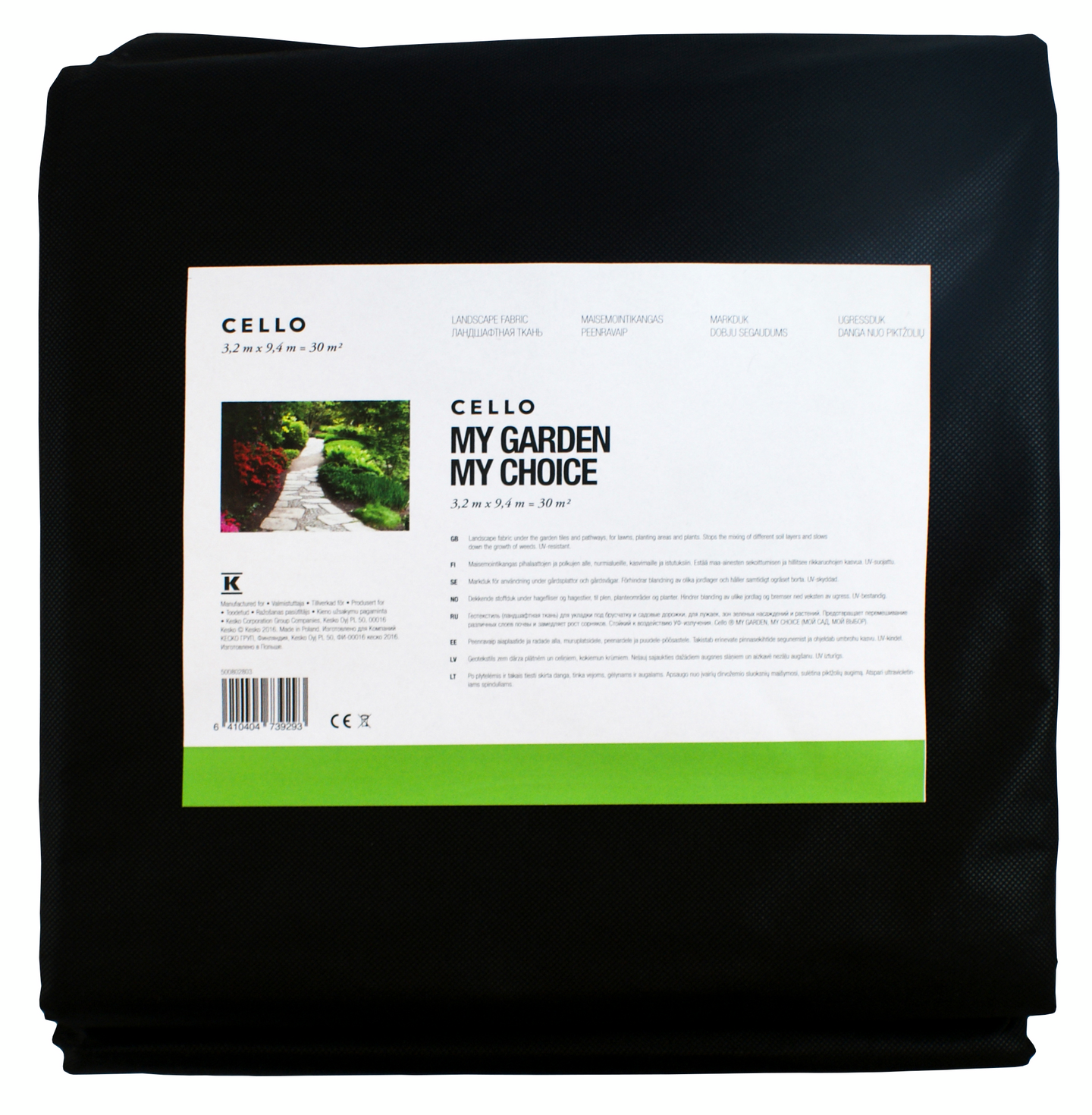 Maisemointikangas Cello 3,2x9,4m 30m²