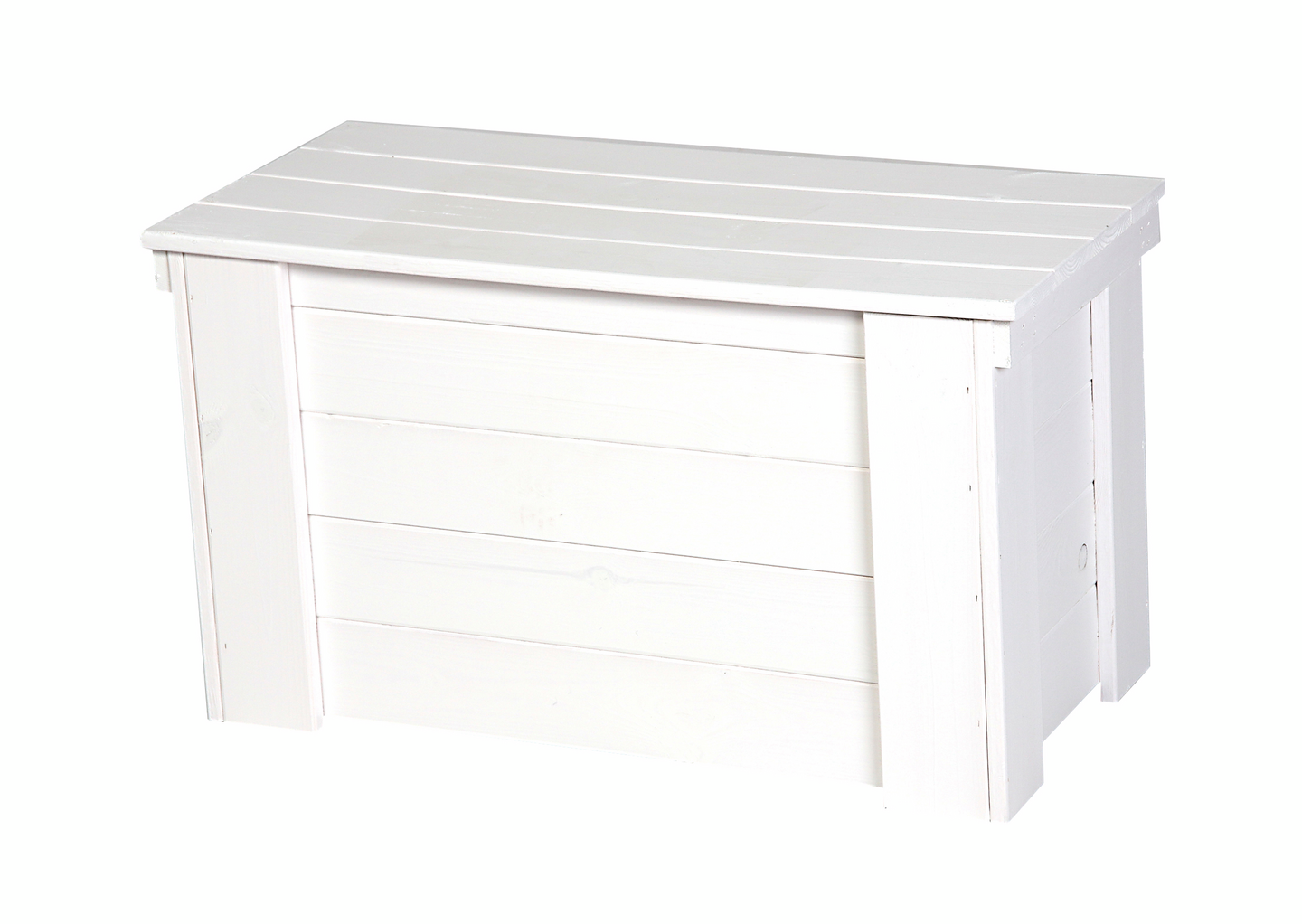 Piha-arkku Miljöökoriste 80x40x45cm valkoinen