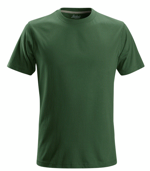 T-SHIRT SNICKERS WORKWEAR 2502 SKOGSGRÖN 2XL, CLASSIC
