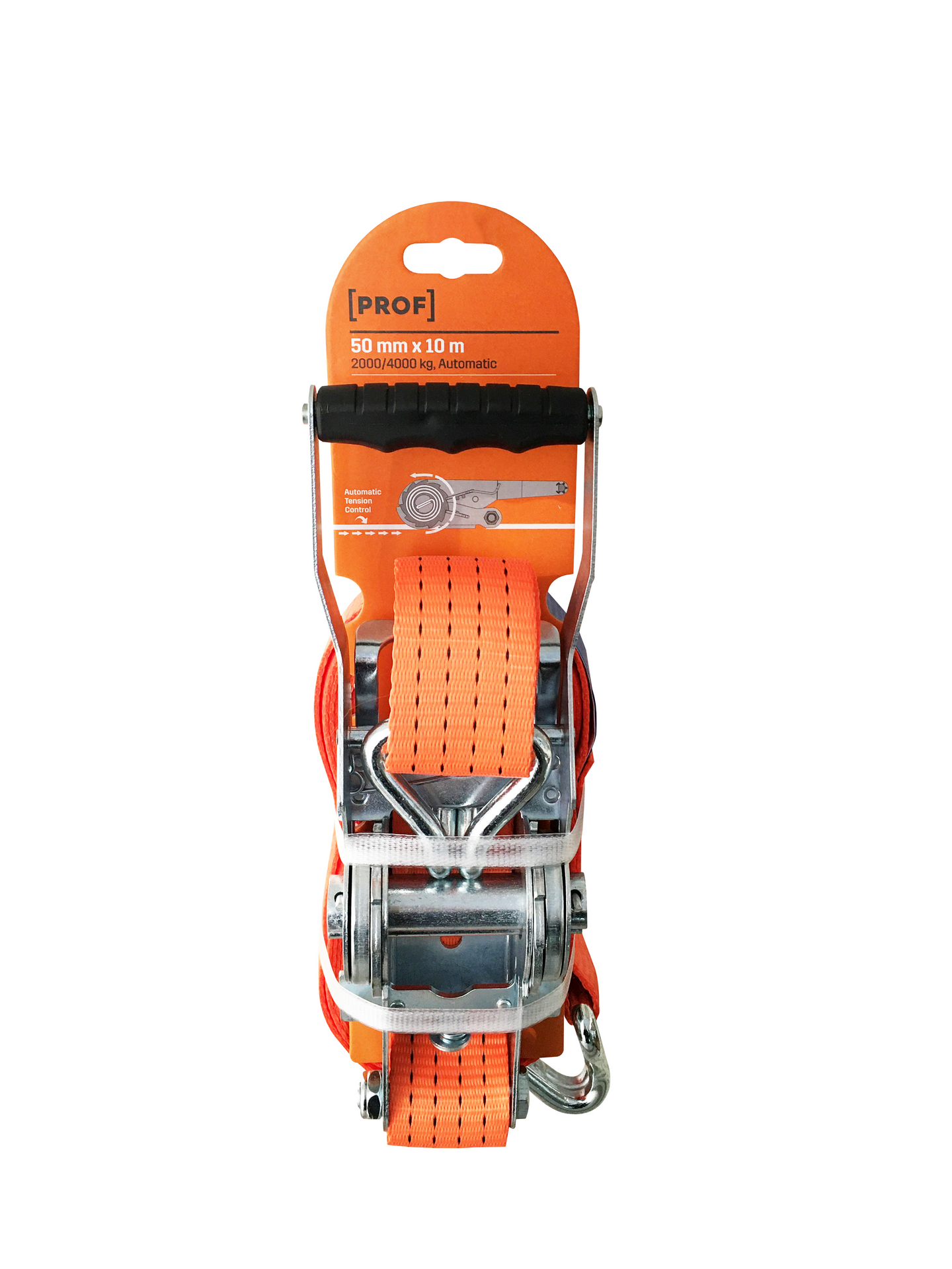 Kuormaliina PROF 50mm x 10m 2000/4000kg automaattinen