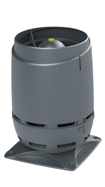 Ilmanvaihdon poisto VILPE Flow 125S 250x250 harmaa