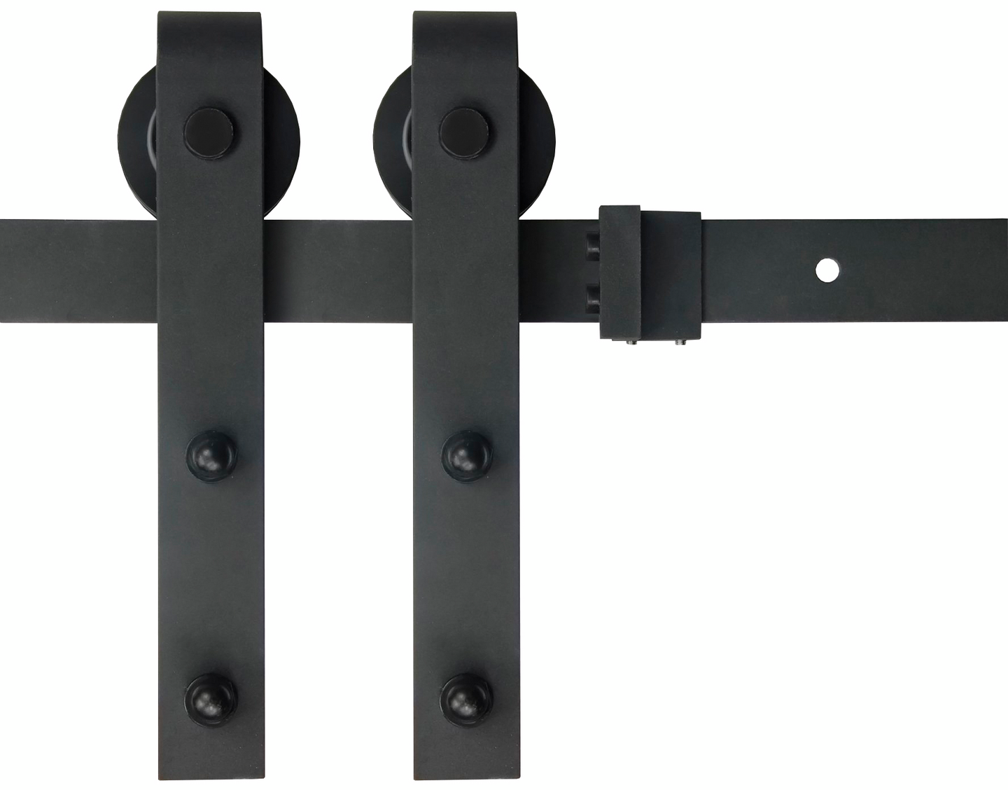 Liukuoven helasarja Pisla Deco teräs musta