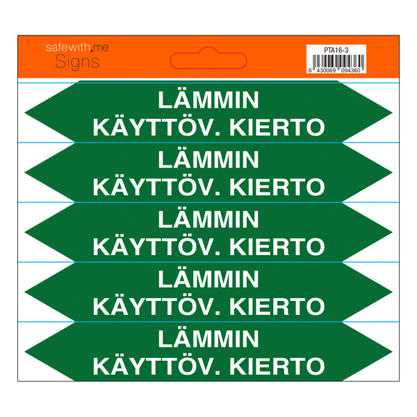 Putkistotarra Lämmin käyttövesi kierto