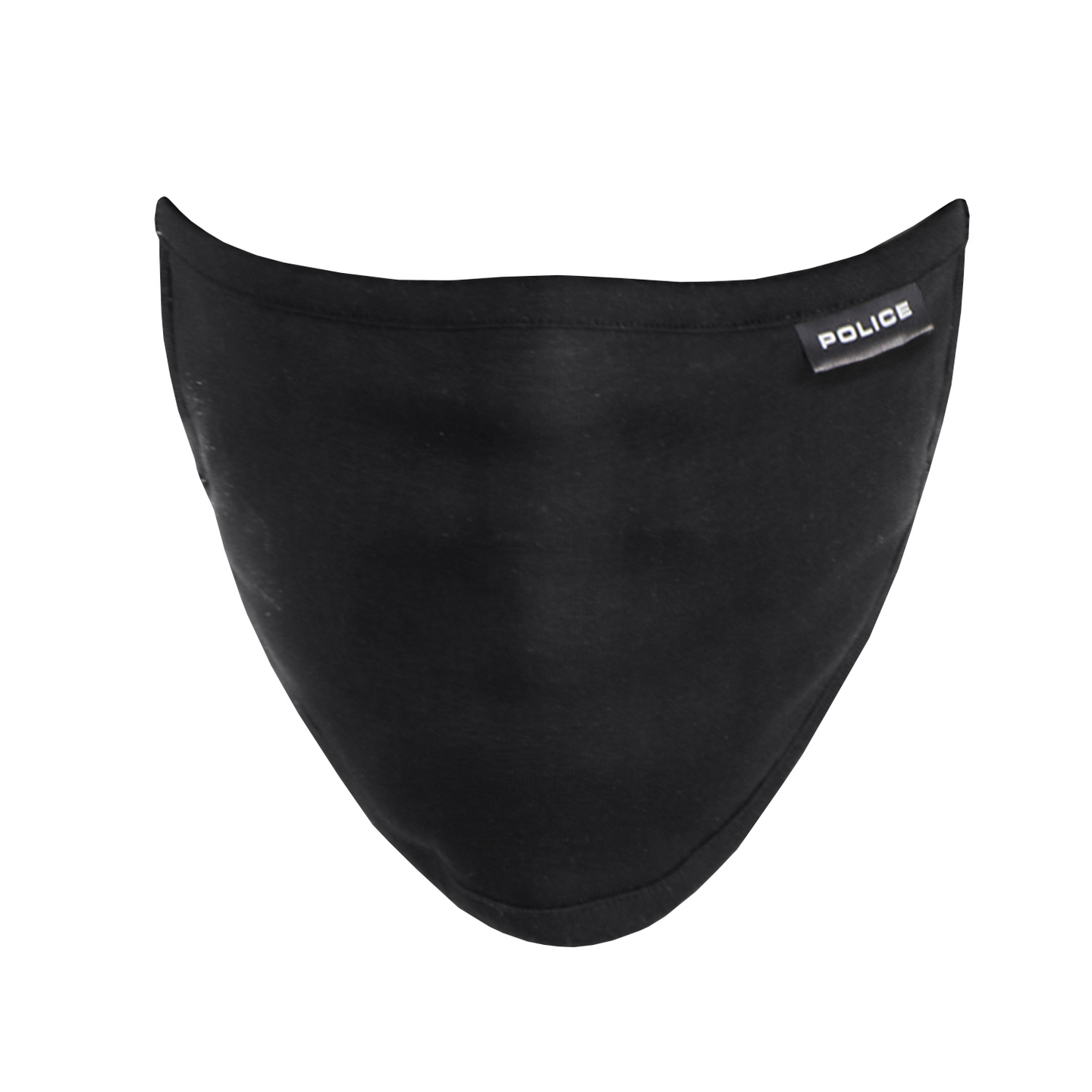 Kasvomaski Police kankainen musta 1kpl