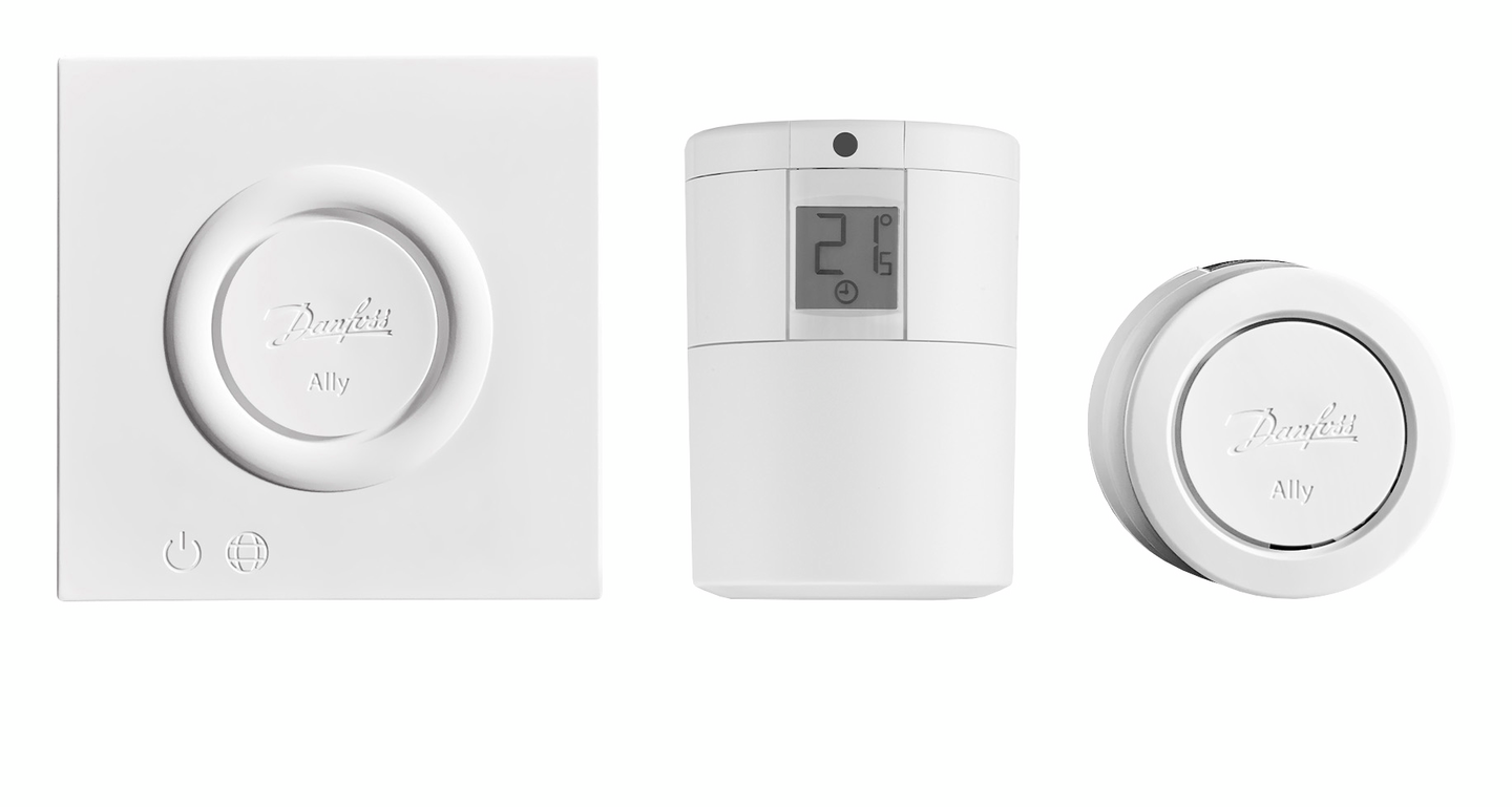 Aloituspakkaus Danfoss Ally Gateway ja patteritermostaatti