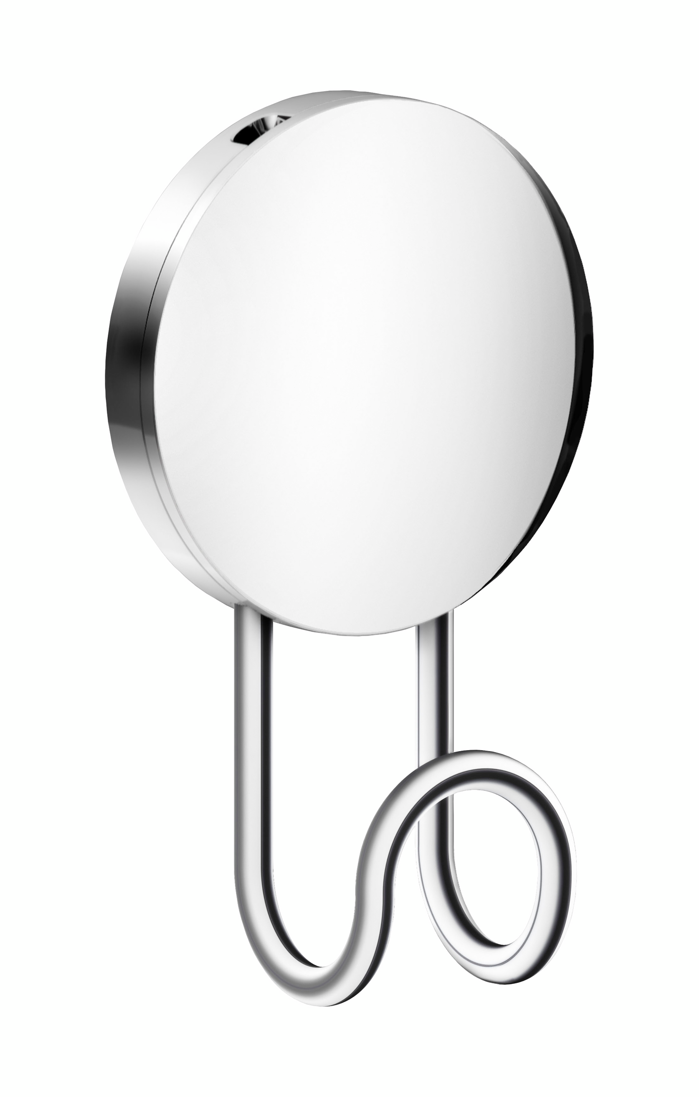 Koukku Beslagsboden BK355 tarrakiinnitys kiiltävä ruostumaton