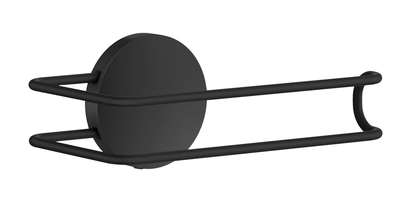 Wc-paperiteline Beslagsboden BB3411 tarrakiinnitteinen musta ruostumaton