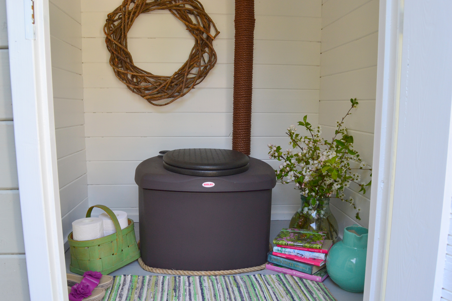 Kompostikäymälä Biolan eco ruskea