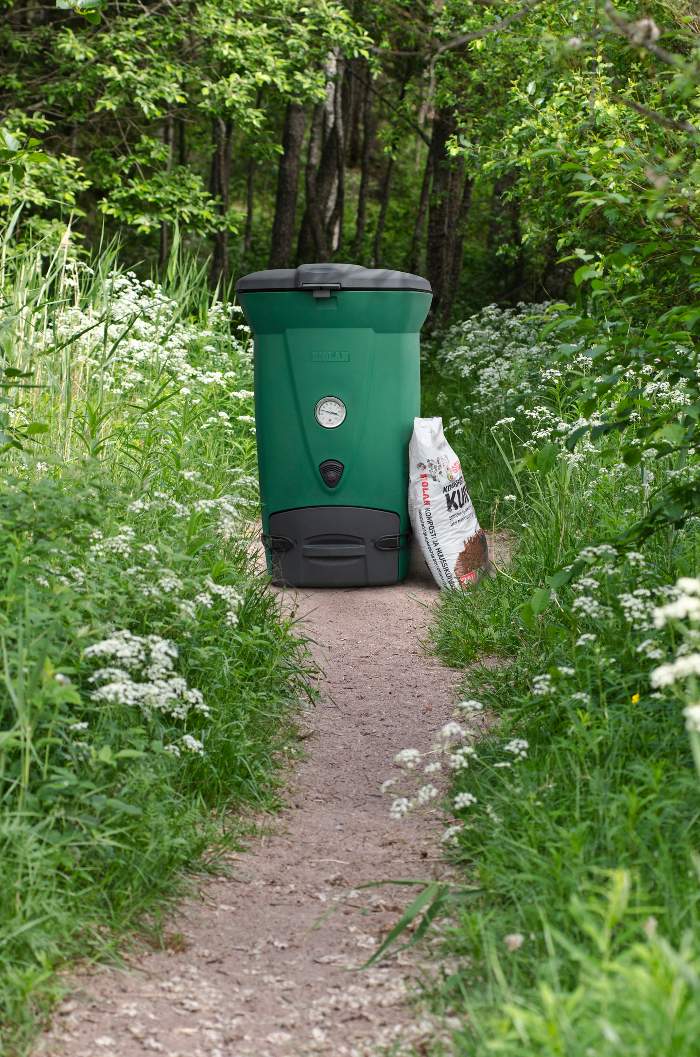 Pikakompostori Biolan 220 Eco vihreä