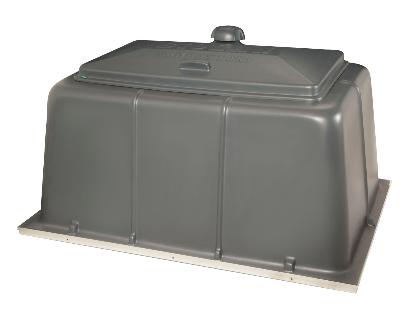 Puutarhakompostori Biolan 900l harmaa