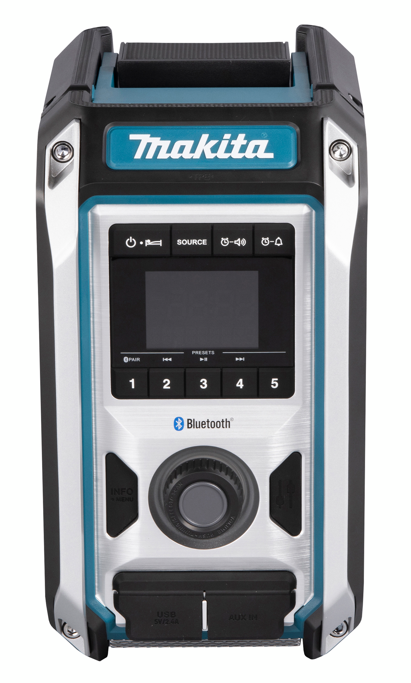 Radio Makita DMR114 Bluetooth verkkovirta tai Makita-akku