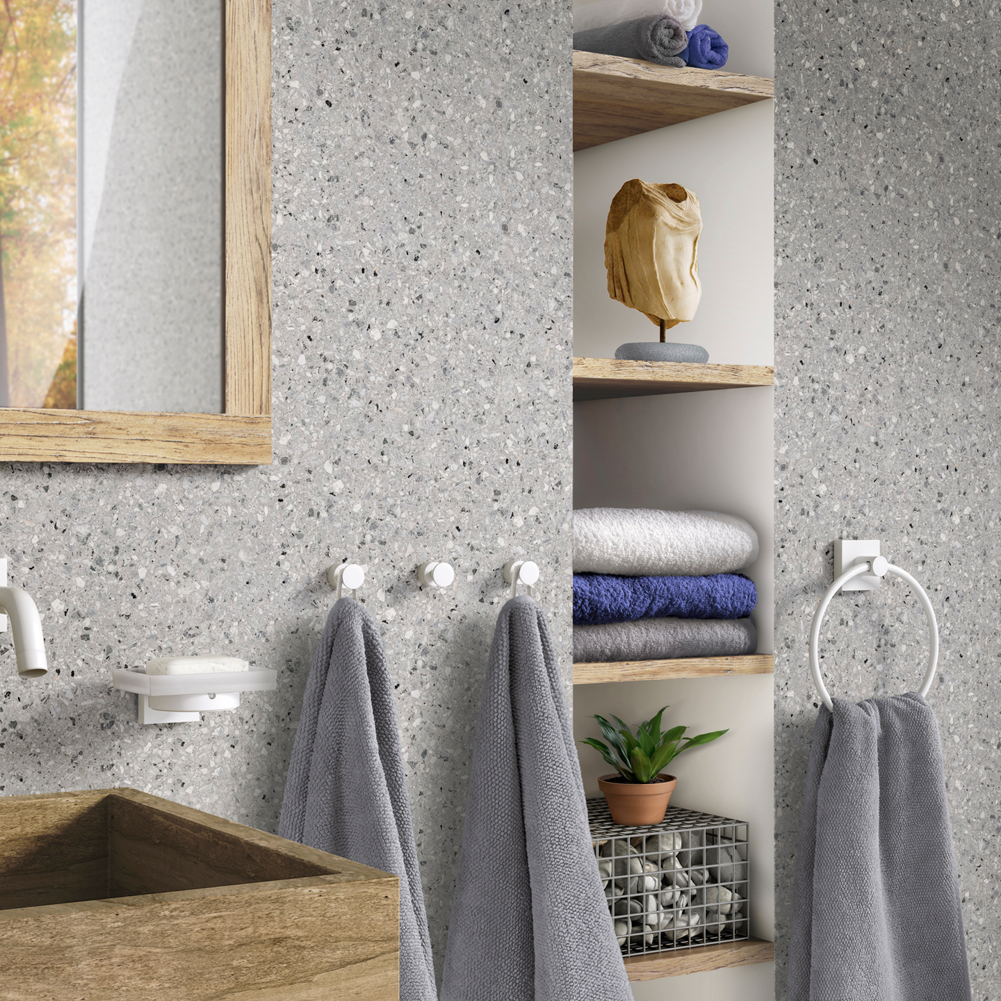 Pyyherengas Smedbo House RX344 mattavalkoinen