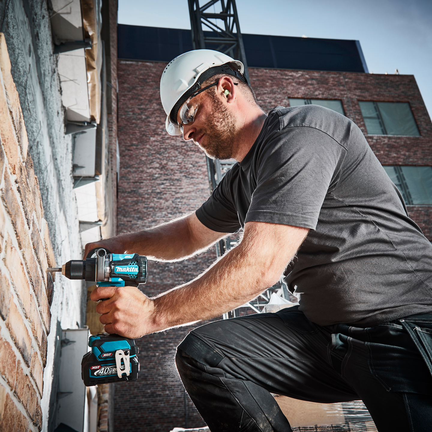 Akkuiskuporakone Makita HP001GZ 40V XGT runko