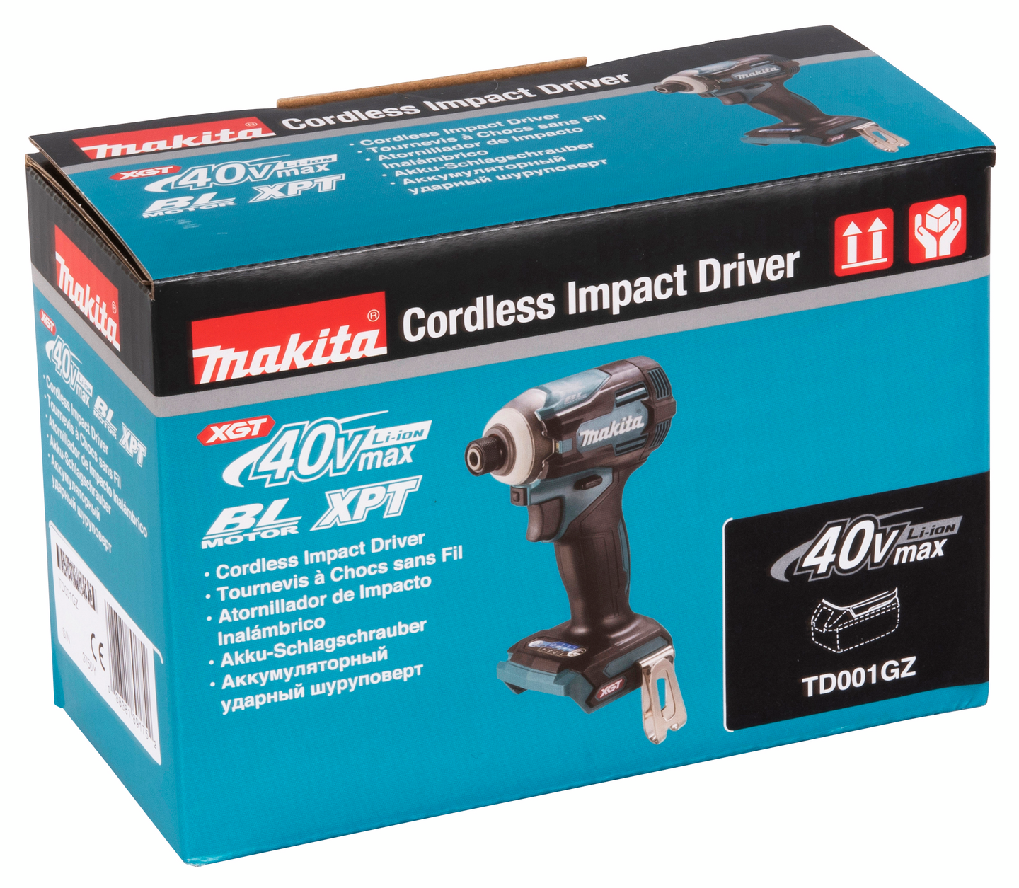 Iskevä ruuvinväännin Makita TD001GZ XGT 40V runko