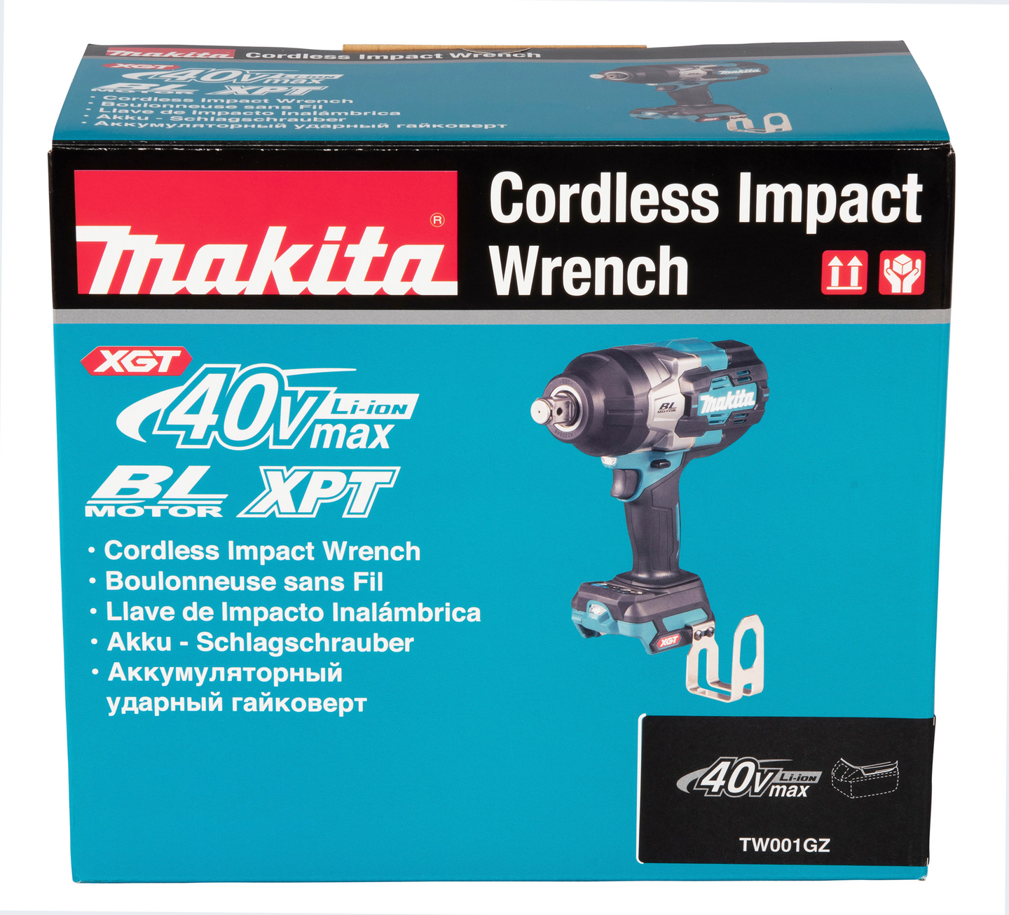 Mutterinväännin Makita TW001GZ XGT 40V runko