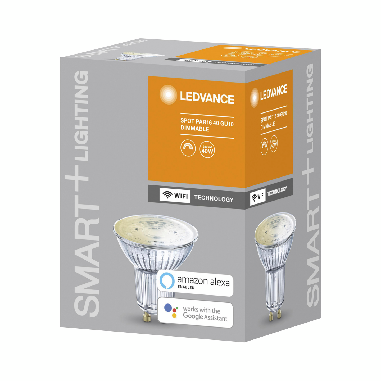 LED-LAMPA LEDVANCE SMART PAR16 (40) GU10 DIM 827 OSRAM SMART+ WIFI