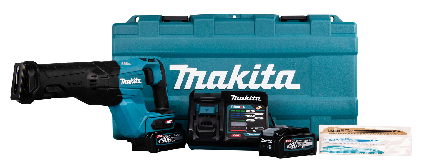 Akkupuukkosaha Makita JR001G XGT 40V 2x4,0Ah