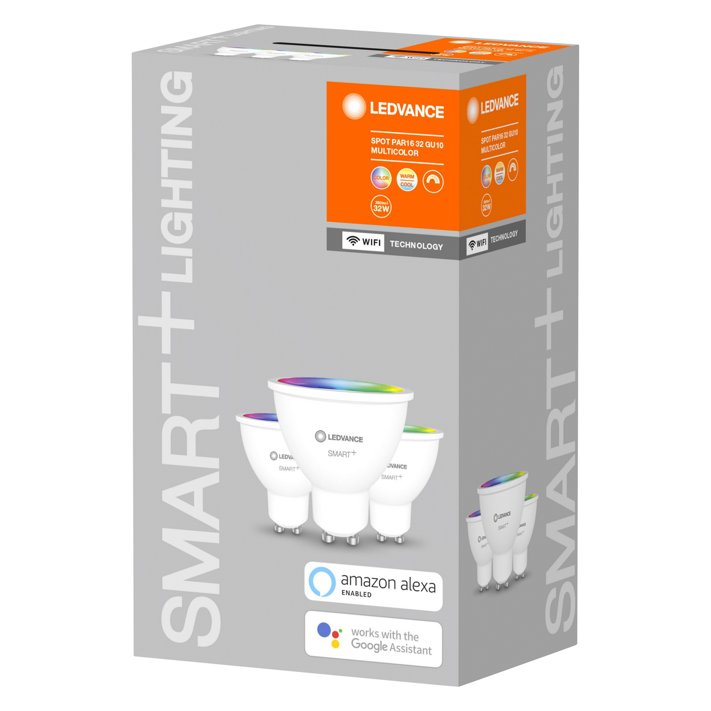 Led-kohdelamppu LEDVANCE SMART+ WiFi 350lm RGBW 3kpl