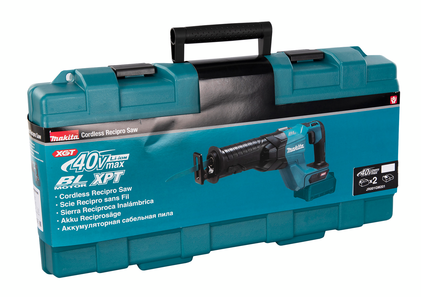 Akkupuukkosaha Makita JR001G XGT 40V 2x4,0Ah