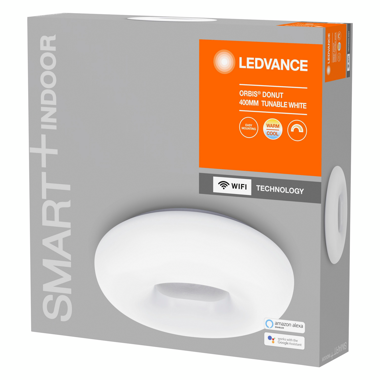 Kattovalaisin LEDVANCE SMART+ WiFi Orbis Donut Round 400 2500lm Tunable White