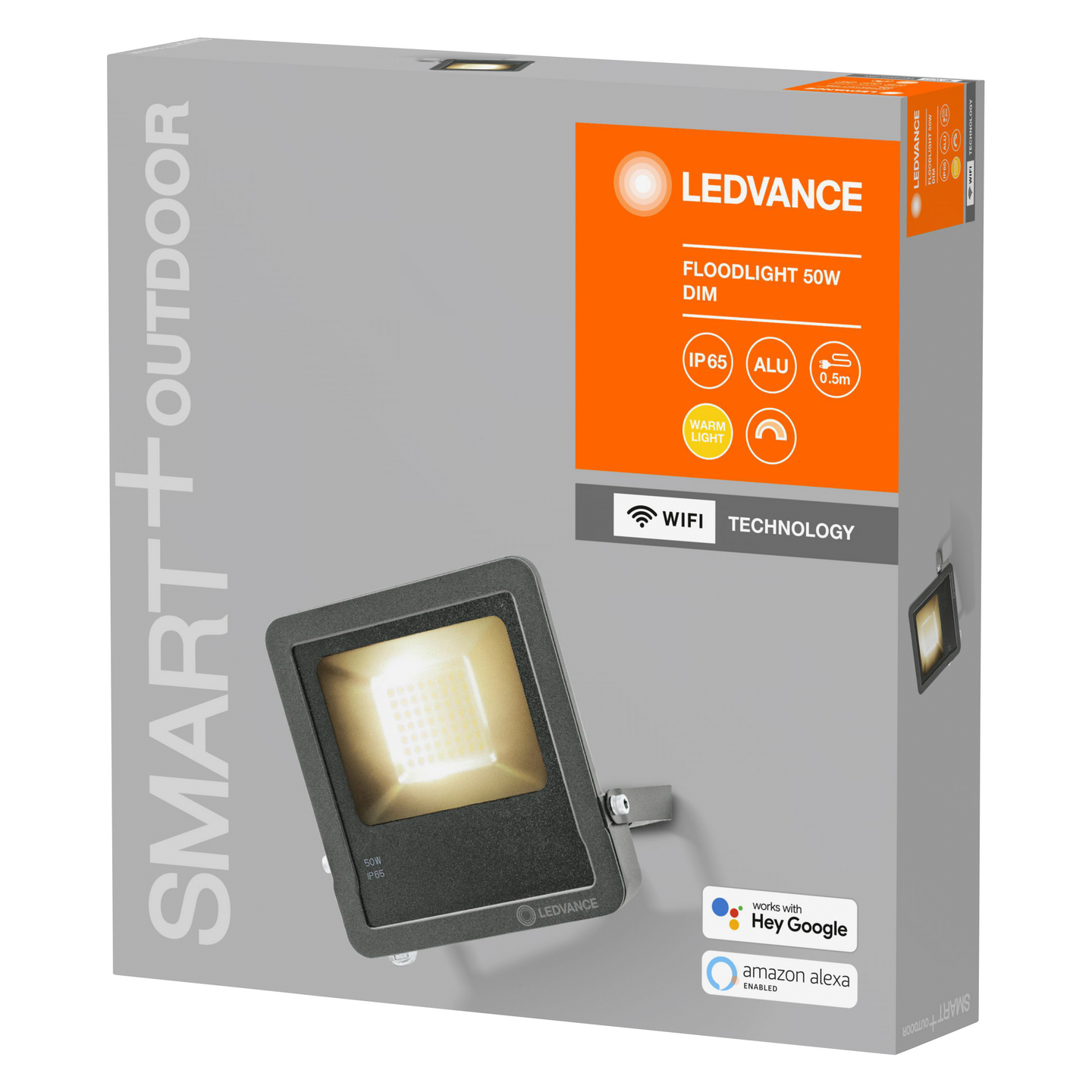 Ulkovalaisin LEDVANCE SMART+ WiFi Outdoor Flood 4250lm ww