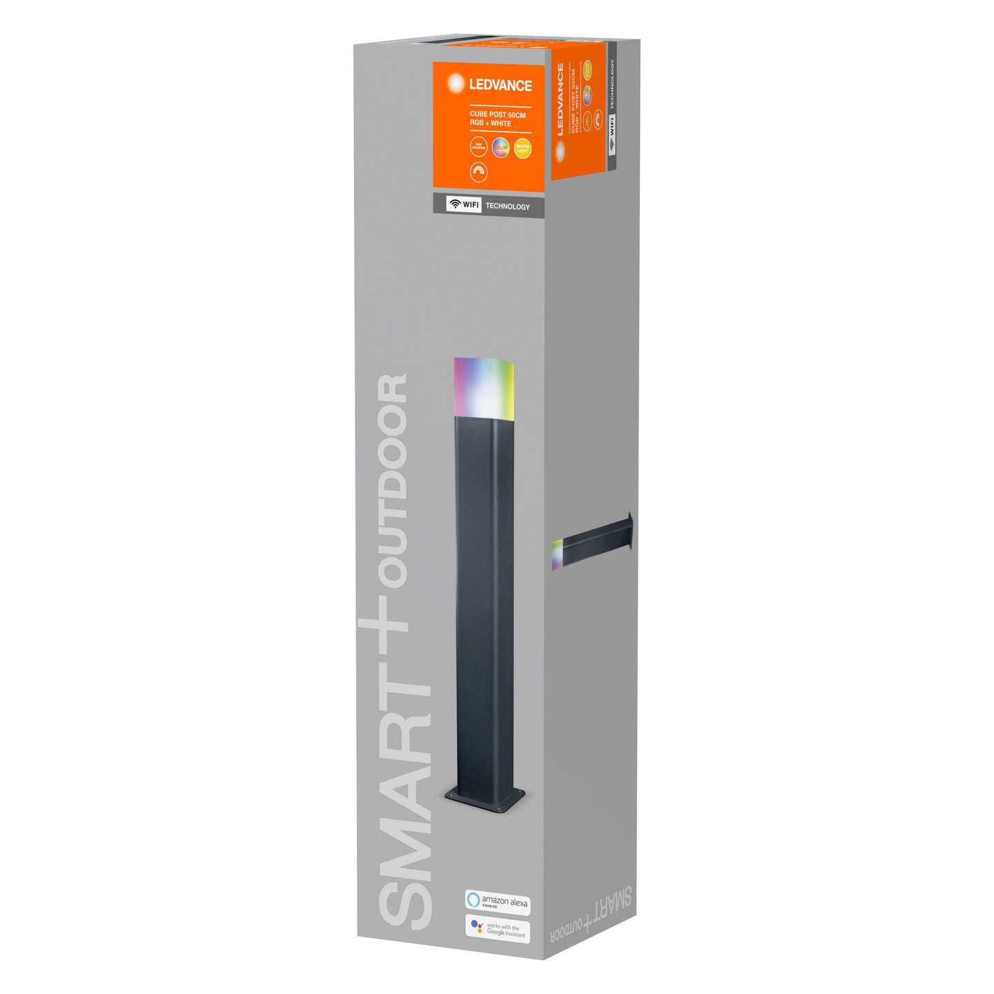 Ulkovalaisin LEDVANCE SMART+ WiFi Cube 50cm 450lm rgbw