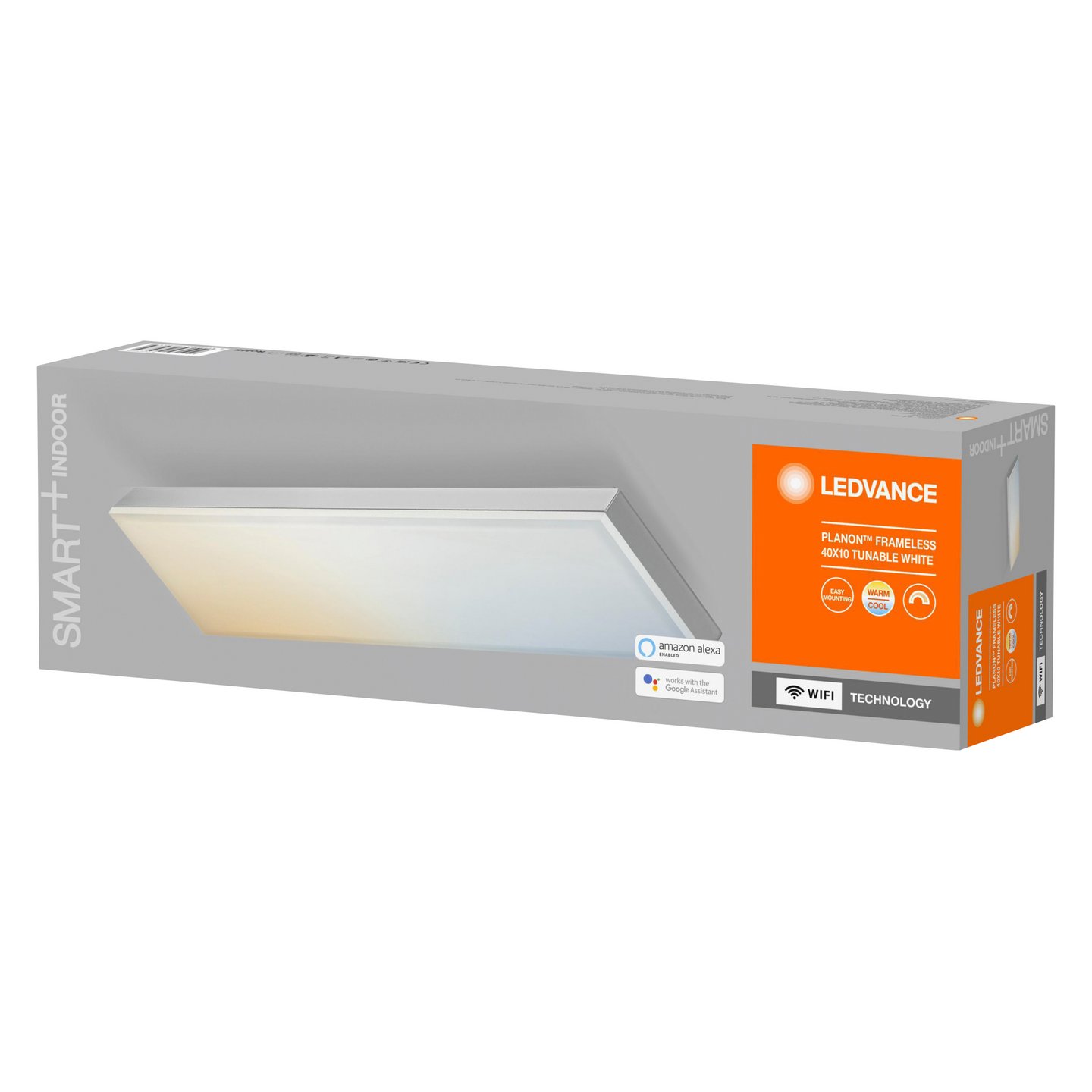 Paneelivalaisin LEDVANCE SMART+ WiFi Planon Frameless 40x10 1050lm Tunable White