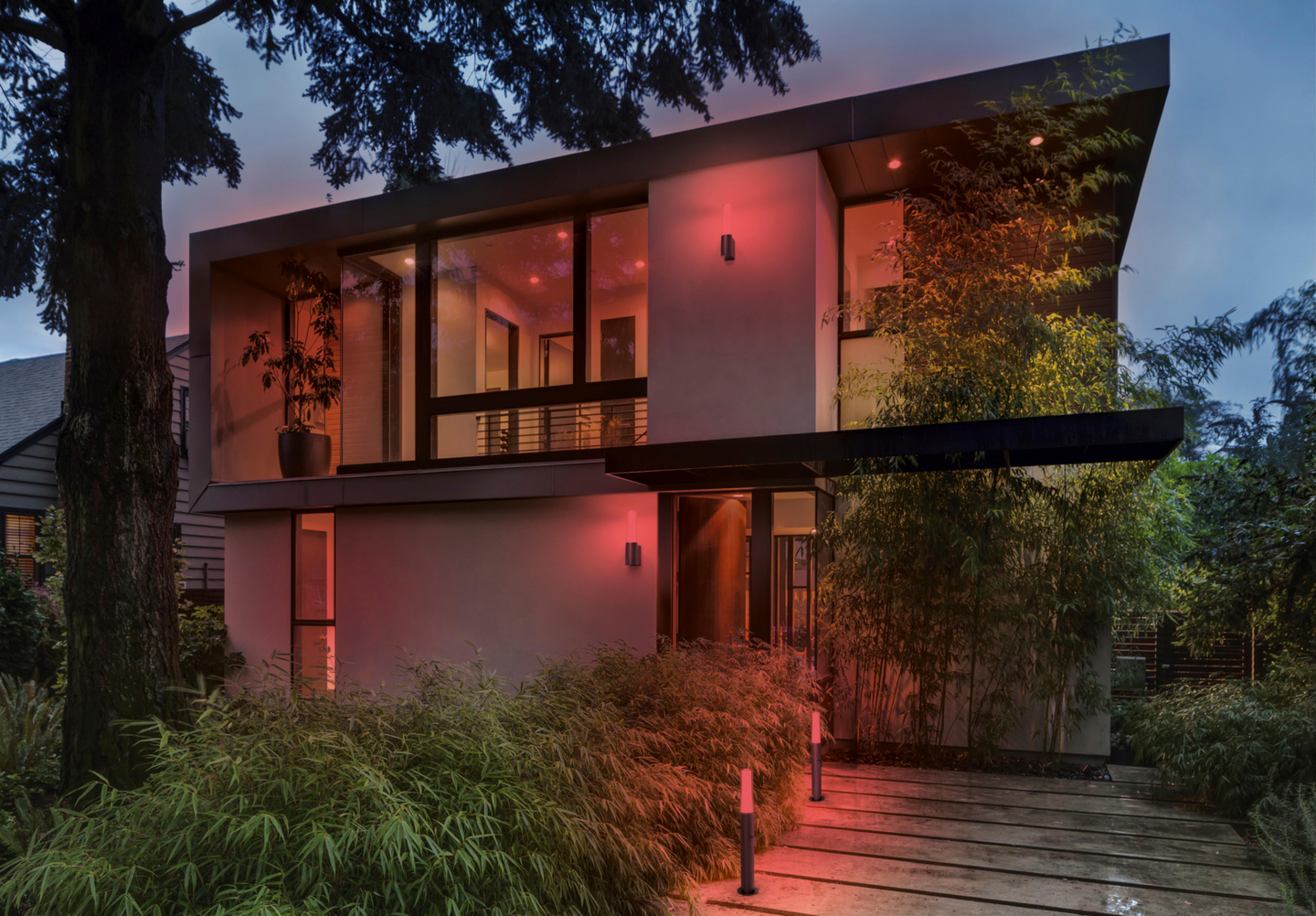 Ulkovalaisin LEDVANCE SMART+ WiFi Outdoor Flare Wall 320lm rgbw