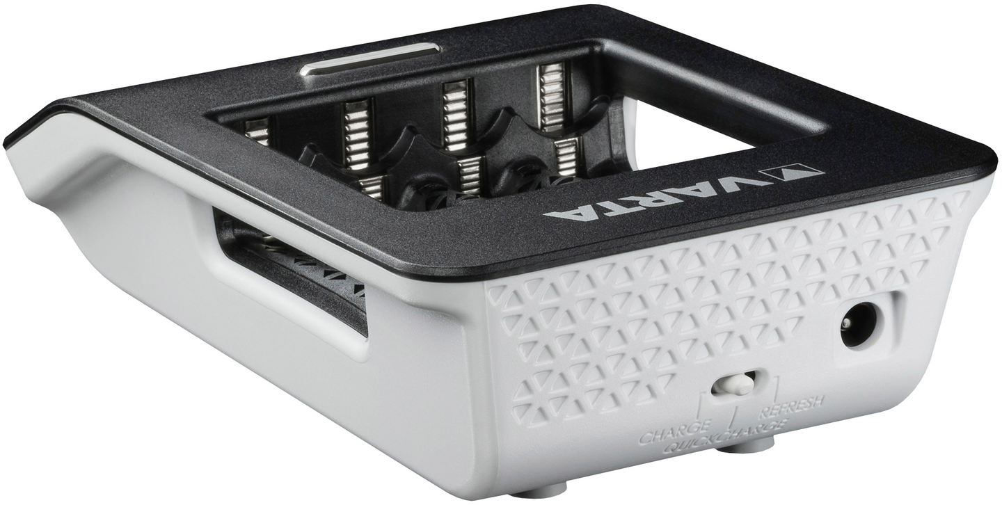 Laturi VARTA LCD Ultra Fast plus 4xAA 2100mAh ja 12V