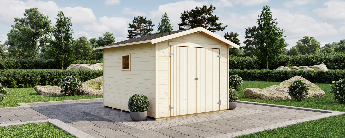 Pihavarasto Luoman Lillevilla 7,5m²