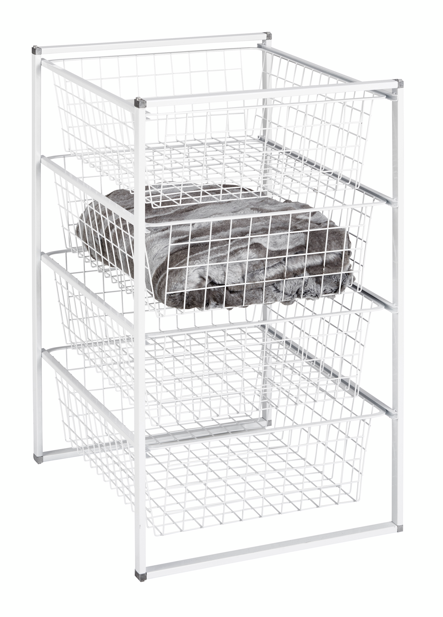 Koripaketti Goodiy 4 koria 71x43x49,5cm valkoinen