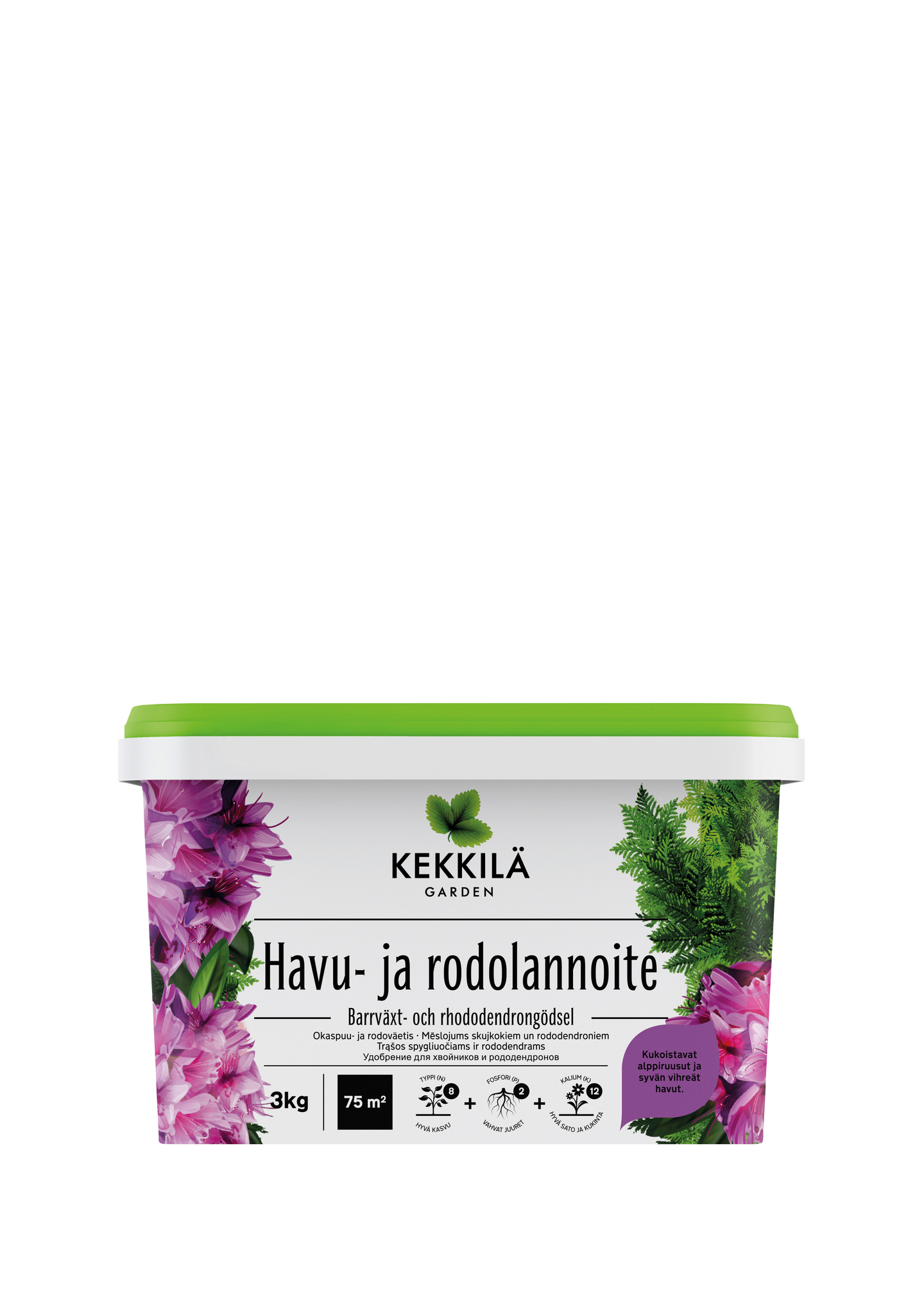 Havu- ja rodolannoite rakeinen Kekkilä 3kg