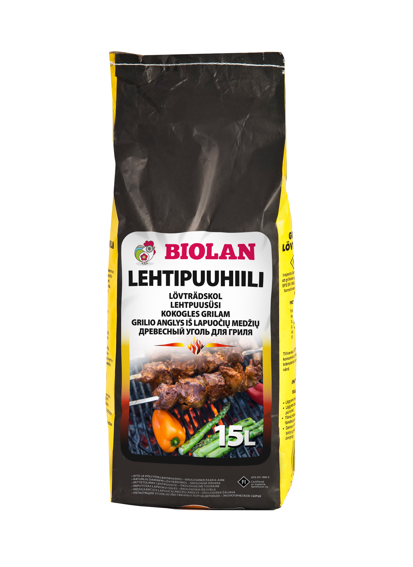 Grillihiili Biolan Grillisti 15l