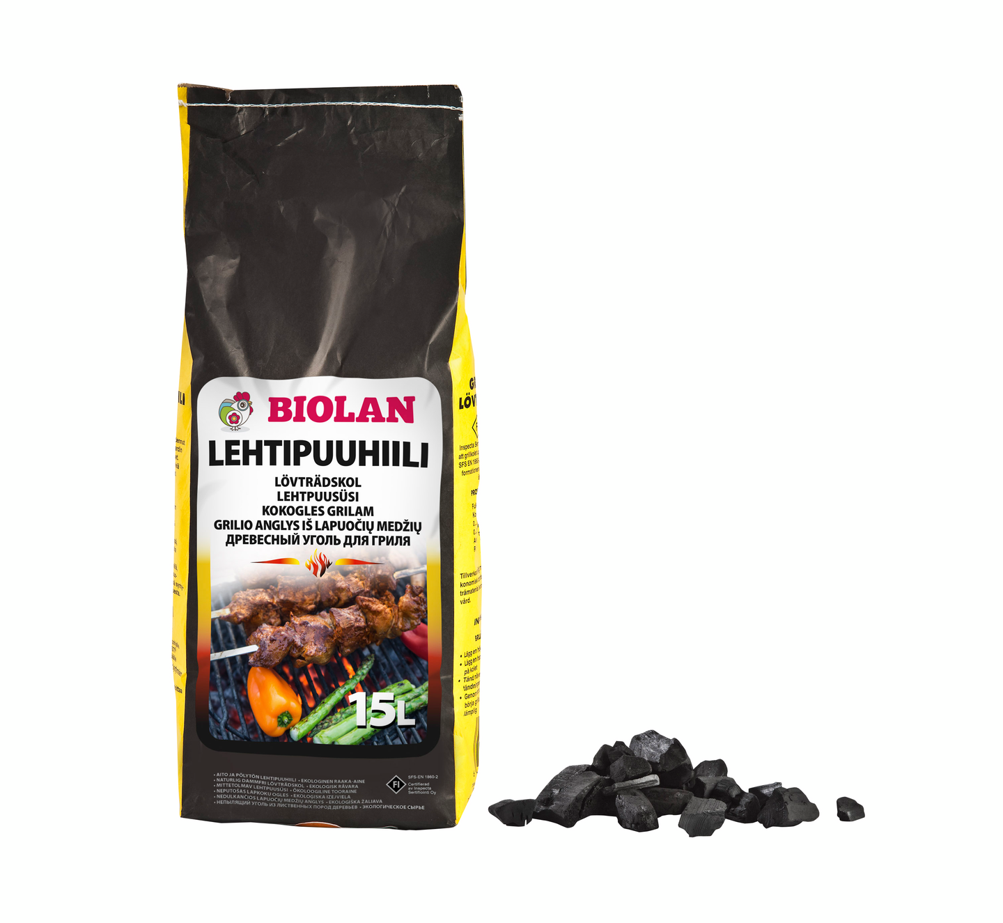 Grillihiili Biolan Grillisti 15l