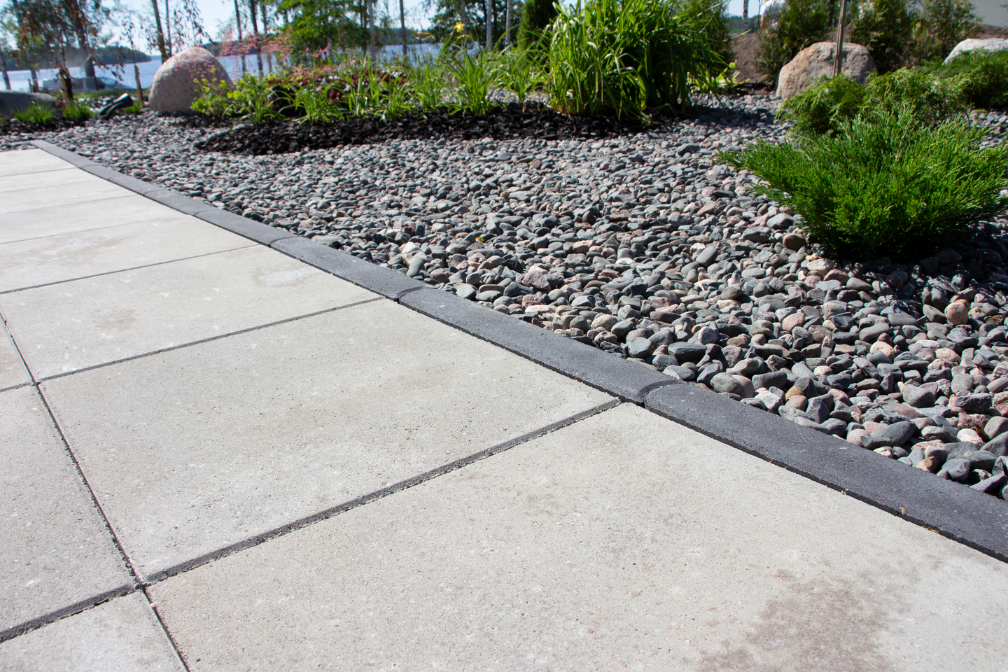 Betonilaatta Rudus 398x398 harmaa