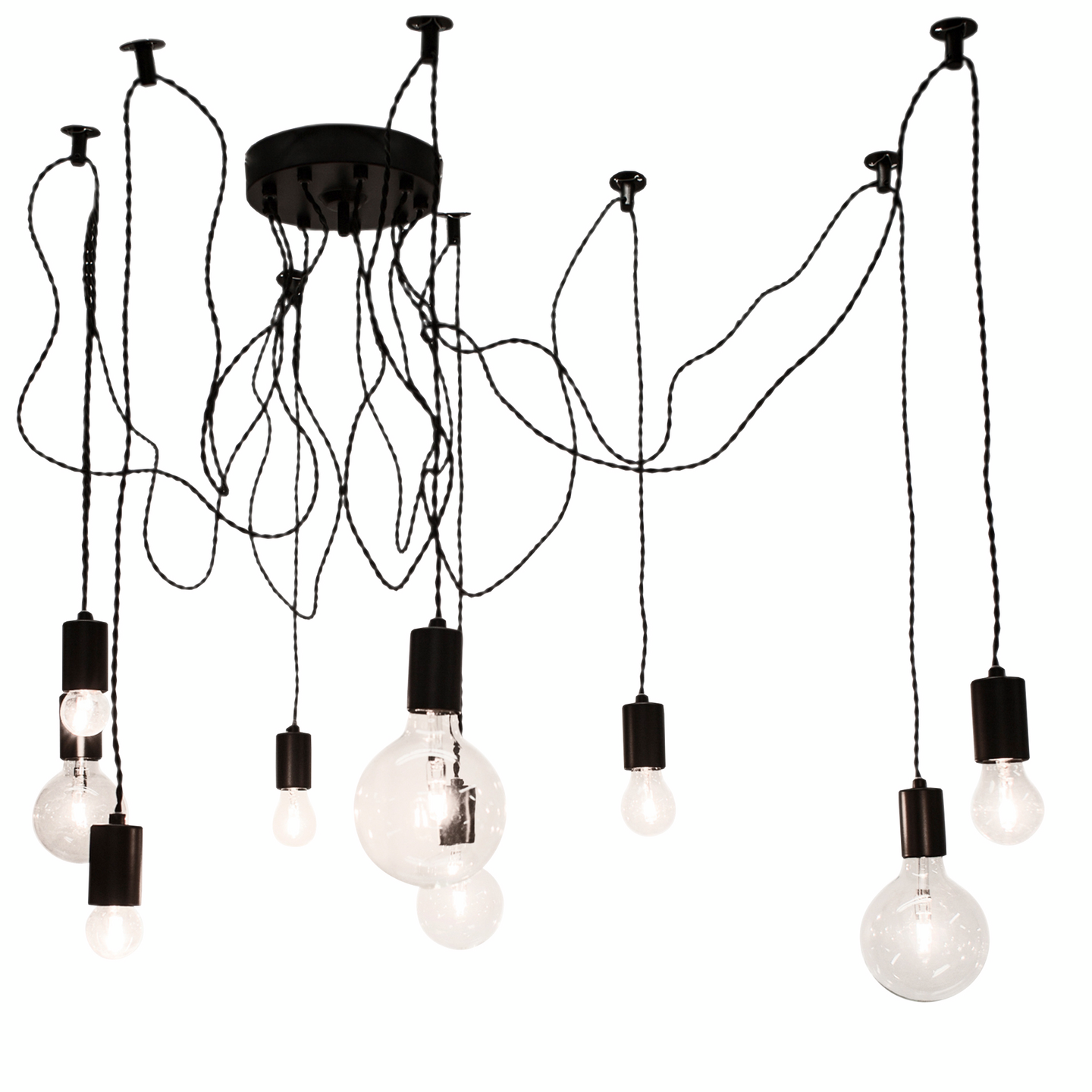 Riippuvalaisin By Rydéns Spindelon mattamusta