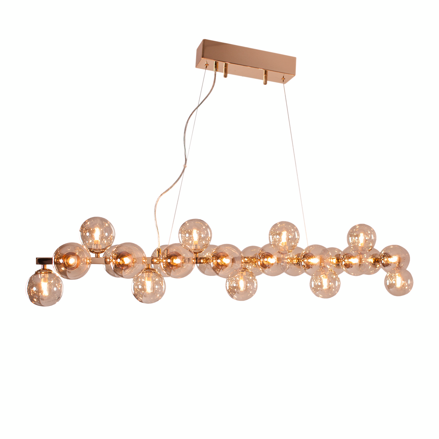 Riippuvalaisin By Rydéns Splendor Bar kullattu